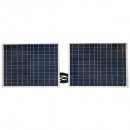 Lampa LED 126x0.5W cu panou solar 25W si baterie 7V/10Ah Breckner Germany