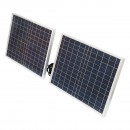 Lampa LED 126x0.5W cu panou solar 25W si baterie 7V/10Ah Breckner Germany