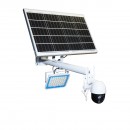 Lampa LED 200W cu panou solar 50W si camera supraveghere WIFI Breckner Germany
