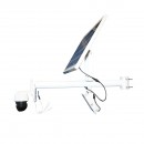 Lampa LED 200W cu panou solar 50W si camera supraveghere WIFI Breckner Germany