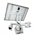 Lampa LED 200W cu panou solar 50W si camera supraveghere WIFI Breckner Germany