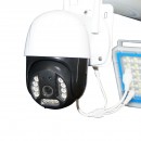 Lampa LED 200W cu panou solar 50W si camera supraveghere WIFI Breckner Germany