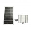 Lampa LED 2400lm, 6500K cu panou solar 40W, baterie LifePO4 3.2V/30Ah, senzor de miscare si telecomanda IP66 Breckner Germany