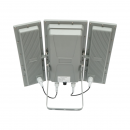 Lampa LED 2400lm, 6500K cu panou solar 40W, baterie LifePO4 3.2V/30Ah, senzor de miscare si telecomanda IP66 Breckner Germany