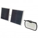 Lampa LED 240x0.5W cu panou solar 35W si baterie 7.4V/15Ah Breckner Germany