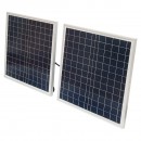 Lampa LED 240x0.5W cu panou solar 35W si baterie 7.4V/15Ah Breckner Germany