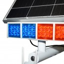 Lampa LED 300W cu panou solar 60W, baterie 14000mAh si camera supraveghere WIFI cu alarma Breckner Germany
