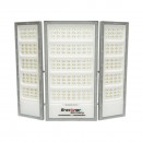 Lampa LED 4500lm, 6500K cu panou solar 70W, baterie LifePO4 3.2V/60Ah, senzor de miscare si telecomanda IP66 Breckner Germany