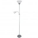 Lampa podea e27 si e14 platinet