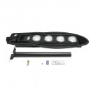 Lampa solara LED 200W pentru iluminat stradal cu panou solar si senzor de miscare Breckner Germany