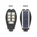 Lampa solara LED 300W cu panou solar 15W, baterie LiFePO4 3.2V/18Ah, 6000-8000K, senzor de miscare, telecomanda IP65 Breckner Germany