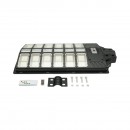 Lampa solara LED iluminat stradal 1000W cu panou solar 30W, baterie 25000mAh, senzor miscare, telecomanda, prindere stalp IP66 Breckner Germany