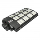 Lampa solara LED iluminat stradal 1200W, 6500K, IP65 cu panou solar senzor de miscare telecomanda Breckner Germany