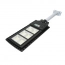 Lampa solara LED iluminat stradal 150W 6500K cu panou solar 12W, baterie 15000mAh, prindere pe stalp IP65 Breckner Germany