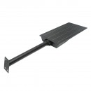 Lampa solara LED iluminat stradal 150W, 6500K, IP65 cu panou solar 15W, baterie LiFePO4 18Ah, senzor de miscare si prindere pe stalp Breckner Germany