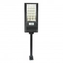 Lampa solara LED iluminat stradal 150W, 6500K, IP65 cu panou solar 15W, baterie LiFePO4 18Ah, senzor de miscare si prindere pe stalp Breckner Germany