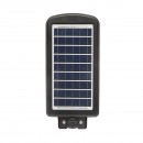 Lampa solara LED iluminat stradal 150W, 6500K, IP65 lumina rece cu panou solar si prindere pe stalp Breckner Germany