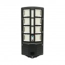 Lampa solara LED iluminat stradal 200W cu panou solar 12W, baterie LiFePO4 8000mAh, senzor miscare, telecomanda, prindere stalp IP67 Breckner Germany