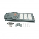 Lampa solara LED iluminat stradal 300W cu panou solar 20W, baterie 15000mAh, senzor miscare, telecomanda, prindere stalp IP65 Breckner Germany