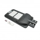 Lampa solara LED iluminat stradal 60W, 6500K cu panou solar, senzor de miscare si prindere pe stalp IP65 Breckner Germany