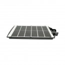 Lampa solara LED iluminat stradal 800W cu panou solar 25W, baterie 20000mAh, senzor miscare, telecomanda, prindere stalp IP66 Breckner Germany