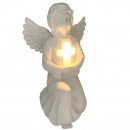 Lampa solara Strend Pro Angel Cross, 15x12x22 cm, 1 LED, AA, ceramica