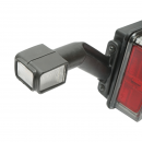 Lampa stop spate stanga LED remorca 24V, 7 pini ASS2.1 cu lampi de gabarit, iluminare numar 400x153x88mm