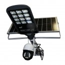 Lampa stradala LED 100W cu panou solar 40W si camera supraveghere 4G Breckner Germany