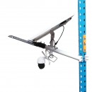 Lampa stradala LED 300W cu panou solar 60W, camera supraveghere 4G si baterie 16000mAh Breckner Germany