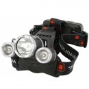 Lanterna de cap Strend Pro Headlight H931, T6+2 XPE, 300 lm, 1200mAh, USB