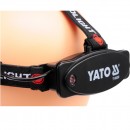 Lanterna frontala, pentru cap, 3W, Yato YT-08590