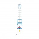 Lift electric 19m pentru ridicare panouri solare fotovoltaice, carucior mobil, telecomanda, sarcina maxima 200kg