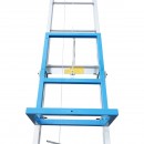 Lift electric 19m pentru ridicare panouri solare fotovoltaice, carucior mobil, telecomanda, sarcina maxima 200kg