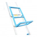 Lift electric 19m pentru ridicare panouri solare fotovoltaice, carucior mobil, telecomanda, sarcina maxima 200kg