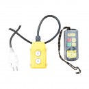 Lift electric cu carucior mobil si telecomanda pentru ridicare panouri solare fotovoltaice maxim 19m