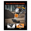 Mai compactor 6.5 CP, viteza 15 m/min, Forta de impact Forta de impact 1362 kg/m², Motor benzina 4 timpi, Structura 4 arcuri