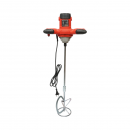 Malaxor electric cu amestecator 1400W, 220V, 6 trepte viteza 0-800rpm, paleta 120mm, M14 pentru adeziv, vopsea, mortar THOR