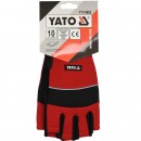 Manusi de protectie Yato YT-74662, prindere Velcro, fara degete, marimea L