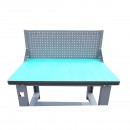 Masa, banc de lucru atelier cu panou perforat 1200x750x800+450mm
