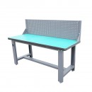 Masa, banc de lucru atelier cu panou perforat 1800x750x800+450mm