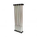 Masa de lucru pliabila tip acordeon cu 10 picioare, cadru din aluminiu 226x61x72cm