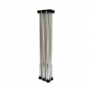 Masa de lucru pliabila tip acordeon cu 6 picioare, cadru din aluminiu 116x61x72cm