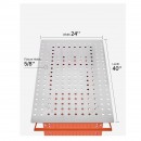 Masa de sudura mobila, 1016 x 609.6 x 914.4 mm, Capacitate 400 kg, 216 gauri, 11 carlige, spatiu depozitare, 4 x roti
