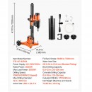 Masina de carotat umed/uscat, Diametru gaurire 20-305 mm, 3000 W, 1 x carota inclusa 127 mm
