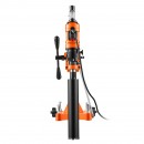 Masina de carotat umed/uscat, suport cu roti, Diametru gaurire 20-202 mm, 1500 W, 4 x carote 25, 50, 76, 102 mm