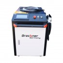 Masina de curatat rugina cu fibra laser 1500W, 220V, latime curatare 0-300mm, racire cu apa, Touch Screen profesional Breckner Germany
