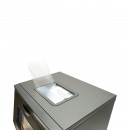 Masina de facut gheata profesionala 40 kg/24h, rezervor apa 3.5L, conexiune apa retea, cos colectare 4kg, autocuratare, afisaj LCD