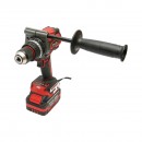 Masina de gaurit si insurubat cu percutie 1000W, 2 acumulatori 21V, 4Ah Li-ion, LED, brushless, 180Nm, mandrina 13mm, 0-500/2000rpm, maner antivibratie Breckner Germany