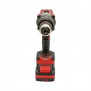 Masina de gaurit si insurubat cu percutie 1000W, 2 acumulatori 21V, 4Ah Li-ion, LED, brushless, 180Nm, mandrina 13mm, 0-500/2000rpm, maner antivibratie Breckner Germany