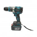 Masina de gaurit si insurubat cu percutie, 2 acumulatori 21V, 4Ah Li-ion, LED, brushless, 65Nm, mandrina 13mm, 0-400/1400rpm Breckner Germany